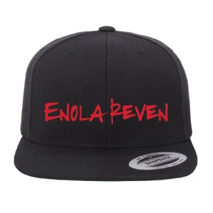 Enola Reven Logo Snapback – Red
